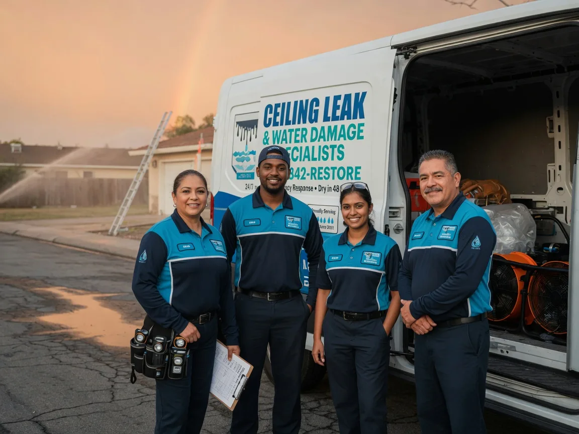 Ceiling Leak Cleanup company in Turtlepoint, PA