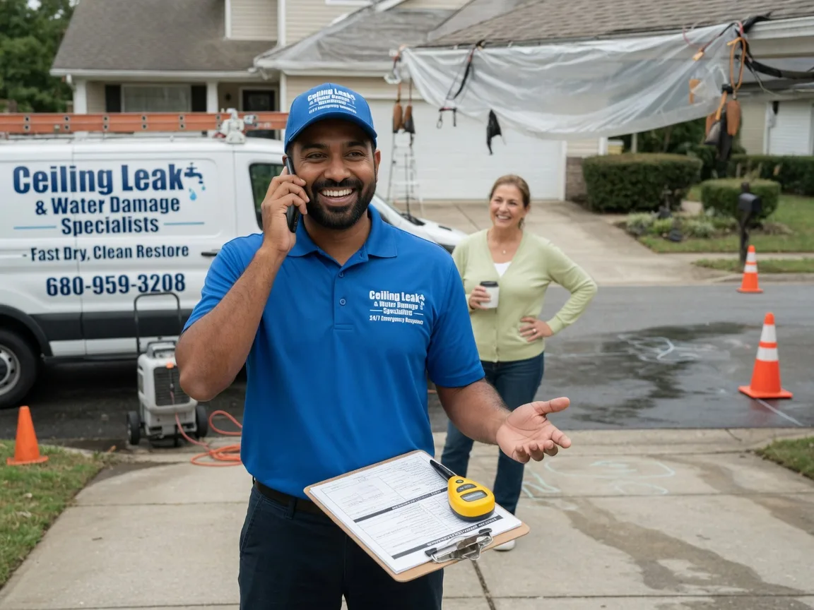 Ceiling Leak Cleanup Turtlepoint, PA FAQs